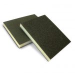 Губка двусторонняя HI-FLEX 3М, FIN, 125 мм х 98 мм х 13 мм 63201, 24шт/уп
