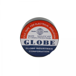 GLOBE TAPE L4S3 Электроизоляционная лента ПВХ эластичная и морозостойкая, цвет черный, толщина 0,13мм