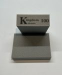 Губка Четырехсторонняя Kingdom Abrasive 100 (Размер 90х55х25 мм)
