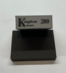 Губка Четырехсторонняя Kingdom Abrasive 280 (Размер 90х55х25 мм)