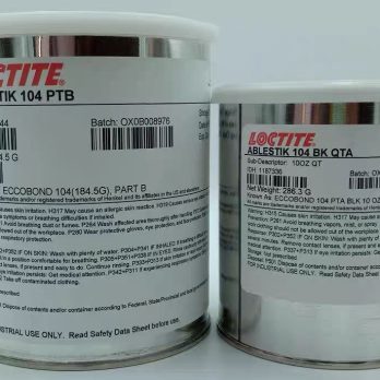 Клеи не проводящие электрический Loctite Ablestik Eccobond 104 (комплект А+В)