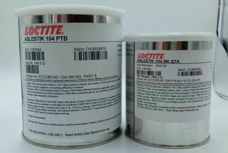Клеи не проводящие электрический Loctite Ablestik Eccobond 104 (комплект А+В)
