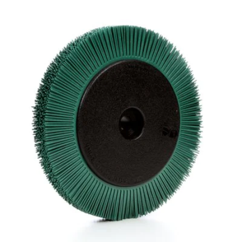 3M Scotch-Brite BB-ZB Щетка абразивная, тип А, с фланцами, P50, зеленый, 152 мм