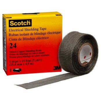 Scotch 24, луженая медная лента для экранирования/заземления, 50мм х 3,5м