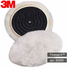 Полировальный круг 3M FINESSE-IT шерстяной, с коротким ворсом, 75мм, 85099